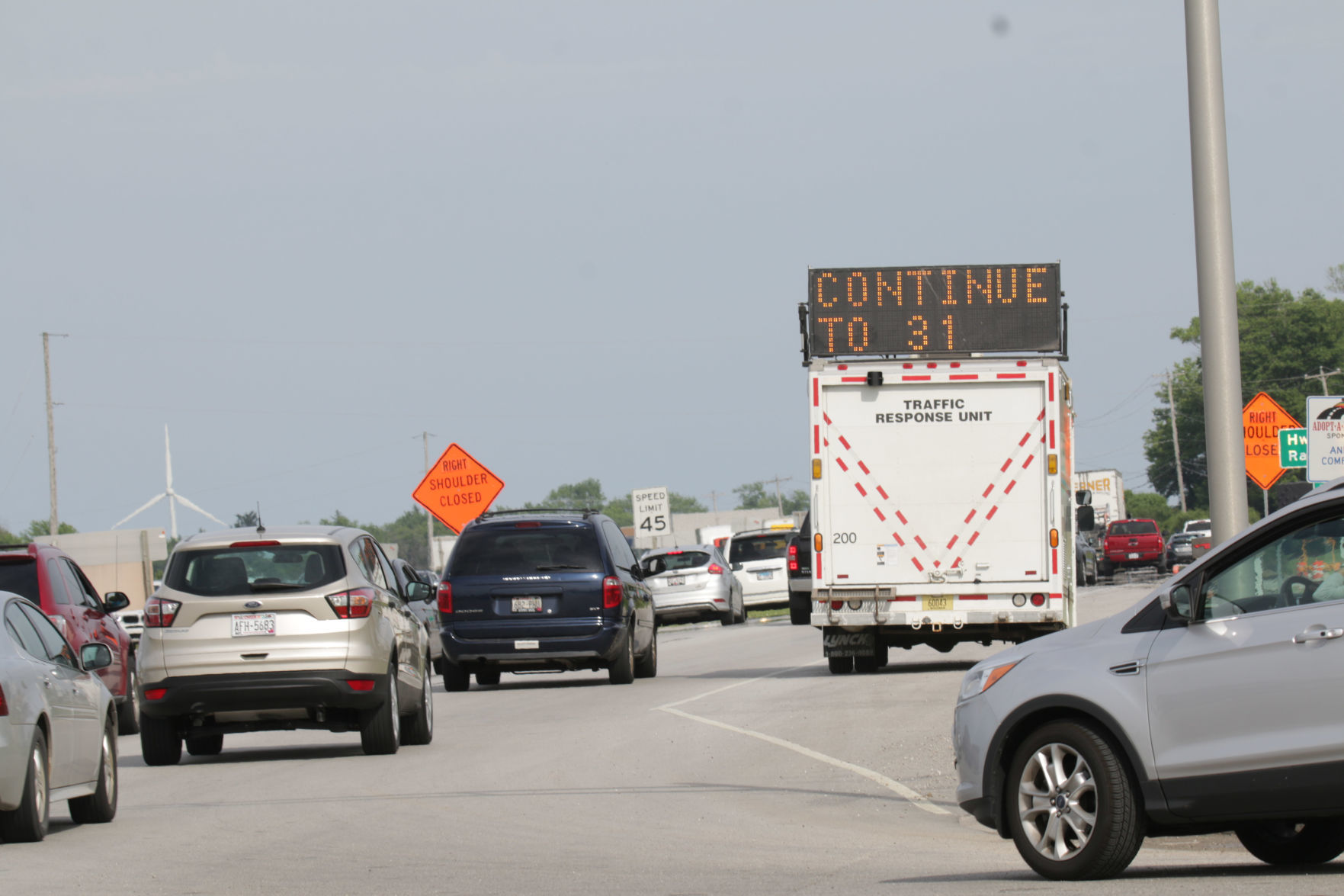 Traffic delays